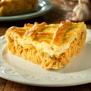 Receita de torta de frango fit