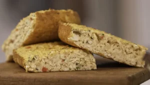 Torta de frango fit de liquidificador